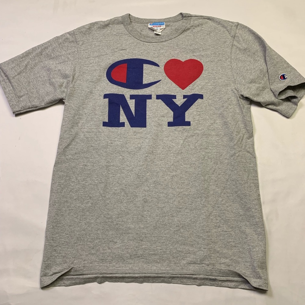 Champion Heart ❤️ NY Crew Neck Tee